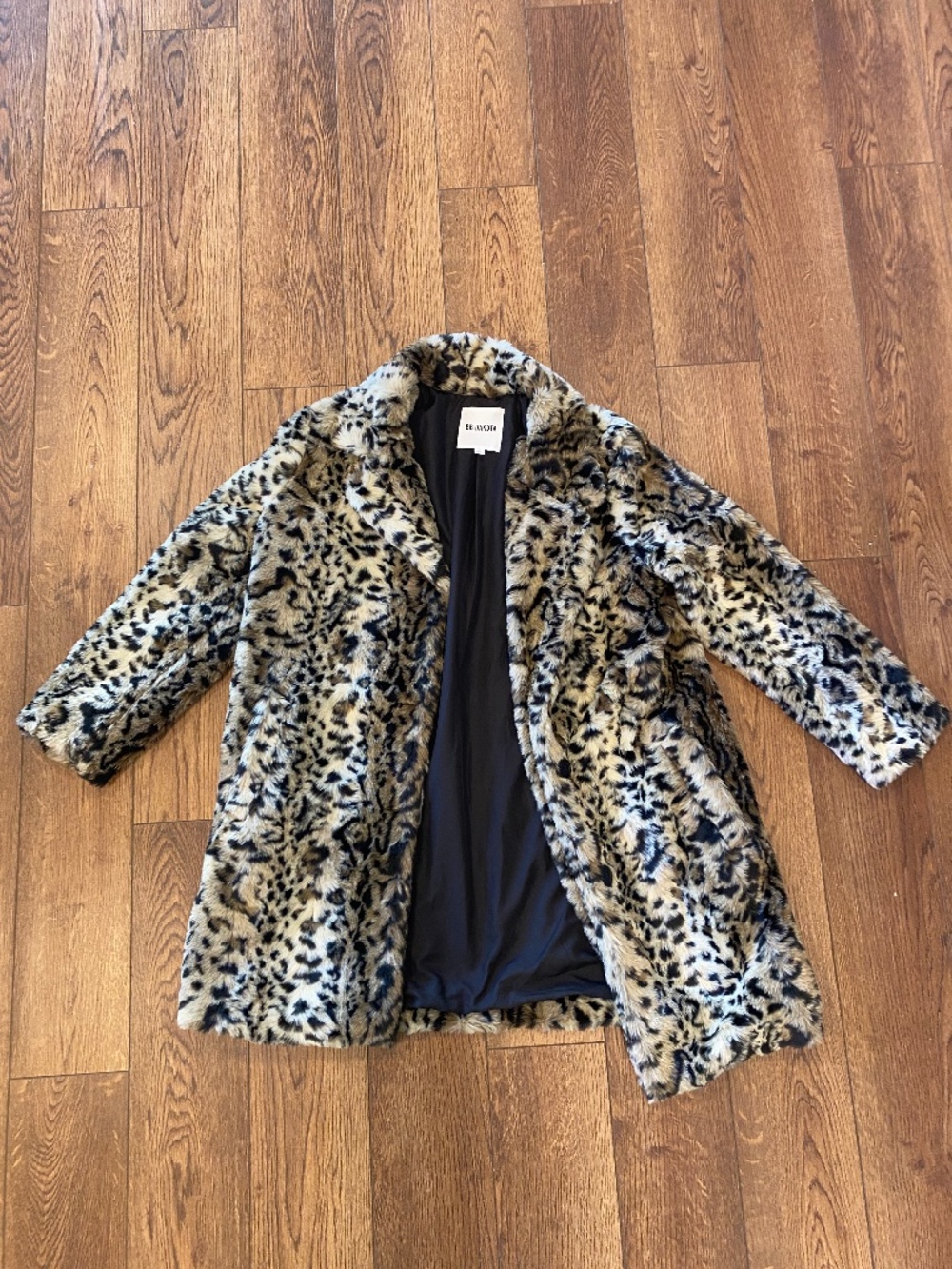 Cupshe Leopard Print Oversized Jacket Size Large